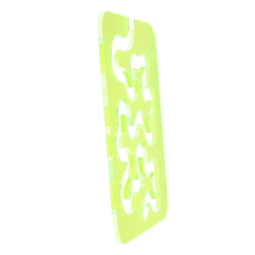 FIXOSHEE Quiltschablone aus Stabilem Acryl Multifunktional für Patchwork und DIY Nähen Leicht zu Bedienen Rutschfestes Lineal für Präzises Quilten und Stickerei für Professionelle Näher FIXOSHEE Quiltschablone aus Stabilem Acryl Multifunktional für Patchwork und DIY Nähen Leicht zu Bedienen Rutschfestes Lineal für Präzises Quilten und Stickerei für Professionelle Näher von FIXOSHEE