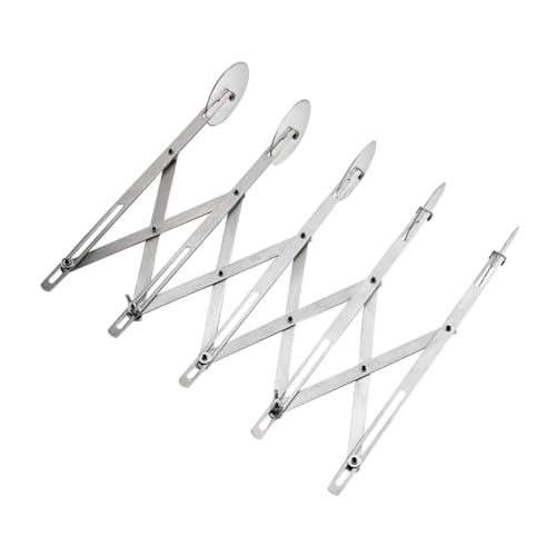 FIXOSHEE Rad Edelstahl Teigschneider Einstellbar Pizzaschneider Gebäckmesser Langlebig Kompakt Einfach zu Reinigen für Kuchen Pizza und Teig FIXOSHEE Rad Edelstahl Teigschneider Einstellbar Pizzaschneider Gebäckmesser Langlebig Kompakt Einfach zu Reinigen für Kuchen Pizza und Teig von FIXOSHEE