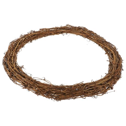 FIXOSHEE Rattan Kranz zum Aufhängen Dekorativer Weidenkranz für Weihnachtsdeko DIY Weihnachtskranz Basis Vielseitiger Tür und Fenster Dekokranz Natürliche Indoor Partydeko FIXOSHEE Rattan Kranz zum Aufhängen Dekorativer Weidenkranz für Weihnachtsdeko DIY Weihnachtskranz Basis Vielseitiger Tür und Fenster Dekokranz Natürliche Indoor Partydeko von FIXOSHEE