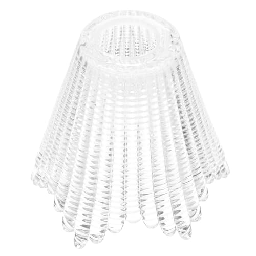 FIXOSHEE Retro Glas Lampenschirm Wandlampe Eleganter Lichtschutz für Schlafzimmer und Wohnräume Dekorativer Lampenabdeckung Ersatz Einfache Montage Geeignet für Trockene Innenbereiche von FIXOSHEE