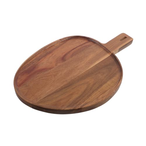 FIXOSHEE Robuste Holzplatte für Pizza Sushi Steak Langlebiges Servierbrett aus Akazienholz Vielseitiges Tablett für Küche Gastronomie Leicht zu Reinigen Geruchsresistent Professionell FIXOSHEE Robuste Holzplatte für Pizza Sushi Steak Langlebiges Servierbrett aus Akazienholz Vielseitiges Tablett für Küche Gastronomie Leicht zu Reinigen Geruchsresistent Professionell von FIXOSHEE