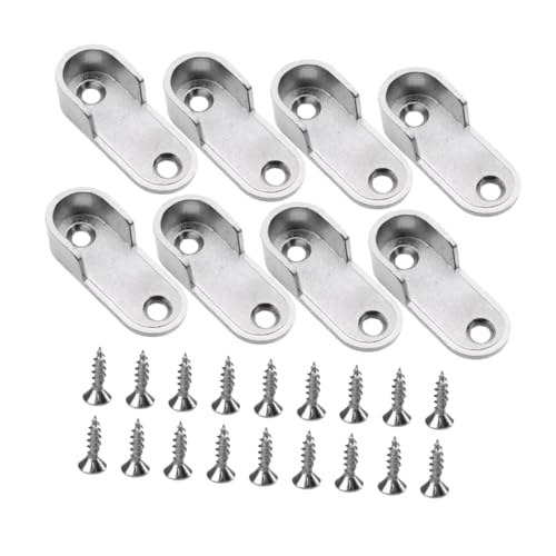 FIXOSHEE Robuste Kleiderstangenhalterung aus Einfache Montage Stabiler Kleiderschrank Rohrhalter für Vielseitige Aufbewahrung Geeignet für Schrankrohre und Kleiderstangen Modernes Design FIXOSHEE Robuste Kleiderstangenhalterung aus Einfache Montage Stabiler Kleiderschrank Rohrhalter für Vielseitige Aufbewahrung Geeignet für Schrankrohre und Kleiderstangen Modernes Design von FIXOSHEE