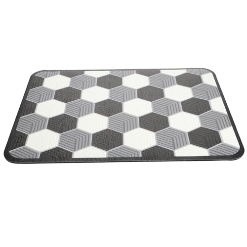 FIXOSHEE Saugfähige Abtropfmatte aus Kieselgur Schnelltrocknend Hitzebeständig Rutschfest Waschbar für Küchenarbeitsplatte und Geschirr Praktische Wasserdurchlässigkeit und Einfache FIXOSHEE Saugfähige Abtropfmatte aus Kieselgur Schnelltrocknend Hitzebeständig Rutschfest Waschbar für Küchenarbeitsplatte und Geschirr Praktische Wasserdurchlässigkeit und Einfache von FIXOSHEE