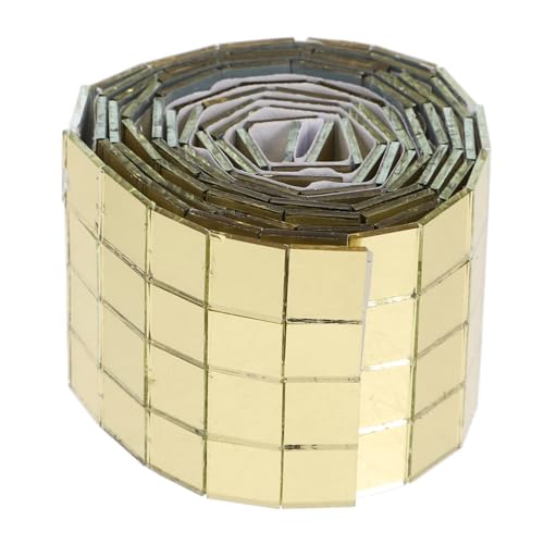 FIXOSHEE Selbstklebende Mini Spiegelfliesen Wandaufkleber Quadratische Glasähnliche Mosaikfliesen Wasserdichte DIY Dekoration für Wohnzimmer Bad Fenster Einfache Montage FIXOSHEE Selbstklebende Mini Spiegelfliesen Wandaufkleber Quadratische Glasähnliche Mosaikfliesen Wasserdichte DIY Dekoration für Wohnzimmer Bad Fenster Einfache Montage von FIXOSHEE