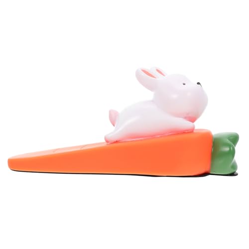 FIXOSHEE Sicherer Cartoon Türstopper aus PVC und Vinyl Rutschfest Stoßdämpfend Niedliche Tierform Kinderschutz für Wohnräume Dekorativer Türkeil für Wohnzimmer und Kinderzimmer von FIXOSHEE