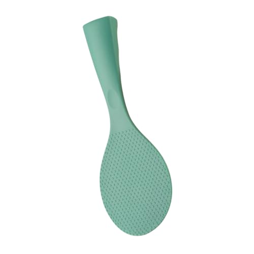 FIXOSHEE Silikon Reislöffel Stehend mit Ergonomischem Griff Antihaftbeschichtet Leicht Kompakt Gesundes Reisschöpfen für Zuhause Hitzebeständig Einfach zu Reinigen Platzsparend von FIXOSHEE