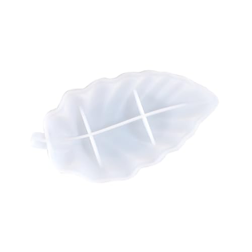 FIXOSHEE Silikonform Blattform DIY Storage Plate Gießform für Epoxidharz Obstschale Wiederverwendbar Langlebig Geruchsneutral Kompakt Leicht zu Handhaben von FIXOSHEE