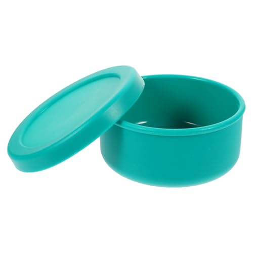 FIXOSHEE Stapelbarer Silikon teigbehälter mit Deckel Auslaufsicher Hitze Kältebeständig Mikrowellen Spülmaschinengeeignet Multifunktional für Pizza Brotteig für Küche und Outdoor von FIXOSHEE