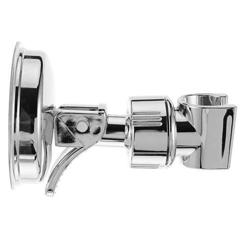FIXOSHEE Starker Saugnapf Duschkopfhalter aus Edelstahl Einsetzbar Abnehmbar für Glatte Flächen Wie Fliesen Glas Metall ohne Bohren Verstellbare Handbrause Halterung von FIXOSHEE