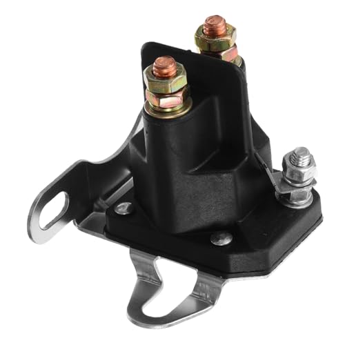 FIXOSHEE Starterrelais Magnetschalter für Auto und Rasenmäher Langlebiges Elektromagnetventil aus Verschleißfest Einfache Installation Kompatibel mit Mehreren Fahrzeugmarken Zuverlässiges von FIXOSHEE