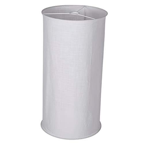 FIXOSHEE Stilvoller Lampenschirm aus Stoff für Pendelleuchten Grauer Schirm für Tischlampen und Kronleuchter Einfacher Clip Bulb Installationsmechanismus Design für Zuhause und Feste von FIXOSHEE