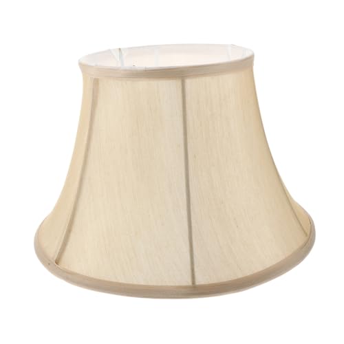 FIXOSHEE Stoff Lampenschirm Langlebiger Einfacher Light Cover für Tischlampe und Stehlampe Dekorative Diffuse Beleuchtung Modernes Natürlich Warmes Raumambiente von FIXOSHEE