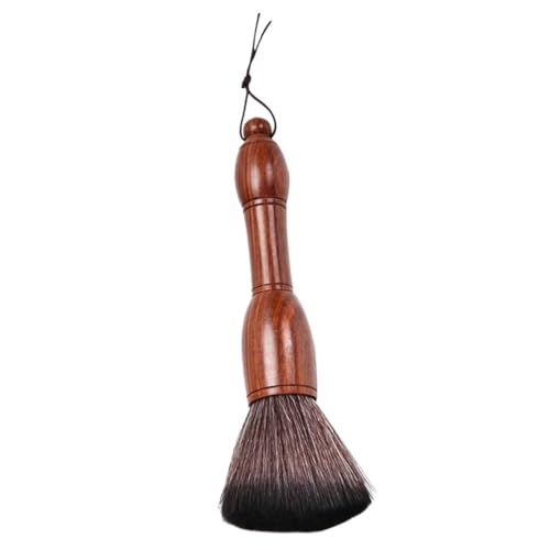 FIXOSHEE Teebrett Reinigungsbürste mit Holzgriff Kompakte Gongfu teewerkzeug Bürste Natürliche Borsten für Schonende Reinigung von Teeschalen Tassen und Tabletts von FIXOSHEE