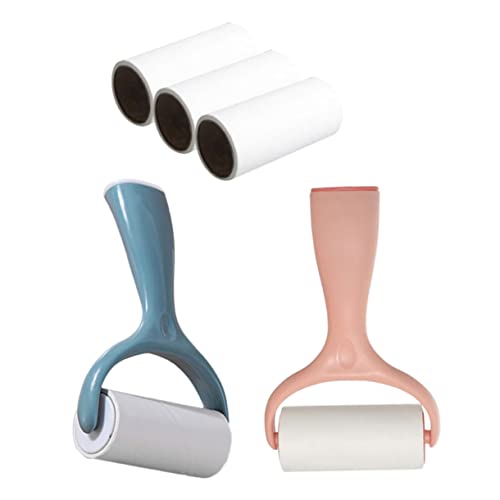 FIXOSHEE Teiliges Tierhaarentferner mit Abnehmbarem Roller Super Klebende Fusselrolle für Möbel Kleidung Auto Wiederverwendbar Tragbar für Reisen mit Tiefblauem und Rosafarbenem Griff Plus FIXOSHEE Teiliges Tierhaarentferner mit Abnehmbarem Roller Super Klebende Fusselrolle für Möbel Kleidung Auto Wiederverwendbar Tragbar für Reisen mit Tiefblauem und Rosafarbenem Griff Plus von FIXOSHEE