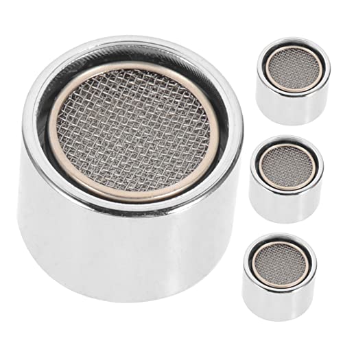FIXOSHEE Teiliges Wasserhahn Aerator Adapter für Küchenspülen mit Dichtungsringen Spritzschutz Wassersparend Kompatibel mit Bad und Waschbeckenarmaturen von FIXOSHEE