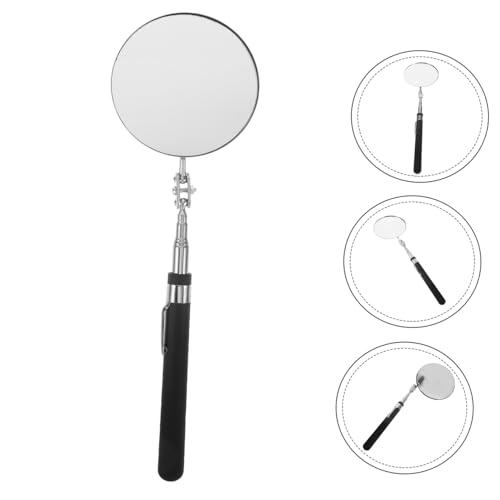 FIXOSHEE Teleskop inspektionsspiegel Großer Runder Spiegel Verstellbar für Fahrzeugbodenprüfung und Innenwandinspektion Ergonomischer Griff Flexibel Einsetzbar FIXOSHEE Teleskop inspektionsspiegel Großer Runder Spiegel Verstellbar für Fahrzeugbodenprüfung und Innenwandinspektion Ergonomischer Griff Flexibel Einsetzbar von FIXOSHEE