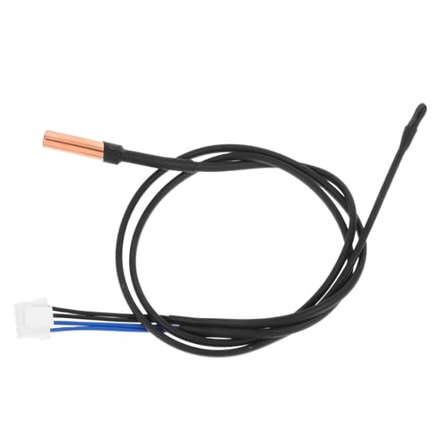 FIXOSHEE Temperatursensor Kupferkopf Präzise Temperaturmessung Schneller Ansprechwert Einfache Montage Kompatibel mit Panasonic Klimaanlagen Innenraum Dual Sonden für Klimaanlagen Reparatur von FIXOSHEE