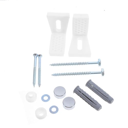 FIXOSHEE Toilettensitz Befestigungsschrauben Basis Kombination Befestigungsbolzen Vielseitig Kompatibel Einfache Installation Stabile Fixierung für Zuhause und Öffentliche Wc FIXOSHEE Toilettensitz Befestigungsschrauben Basis Kombination Befestigungsbolzen Vielseitig Kompatibel Einfache Installation Stabile Fixierung für Zuhause und Öffentliche Wc von FIXOSHEE