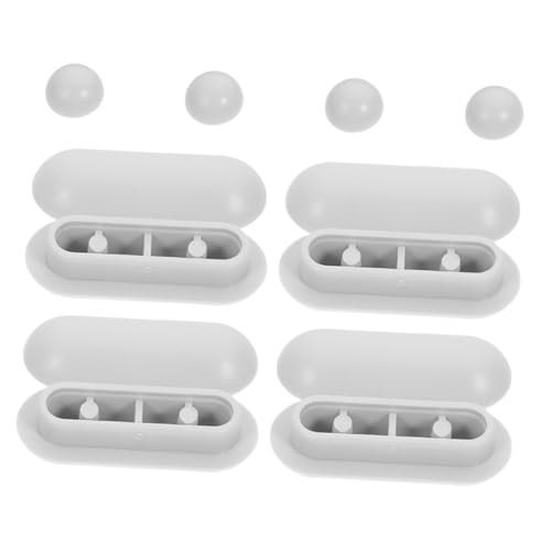 FIXOSHEE Toilettensitz Polster Teilig Wc Sitzpolster Eckpolster Rutschfest Graue Auflagestopfen für Stabilen Sitzkomfort Zuhause Hotel von FIXOSHEE