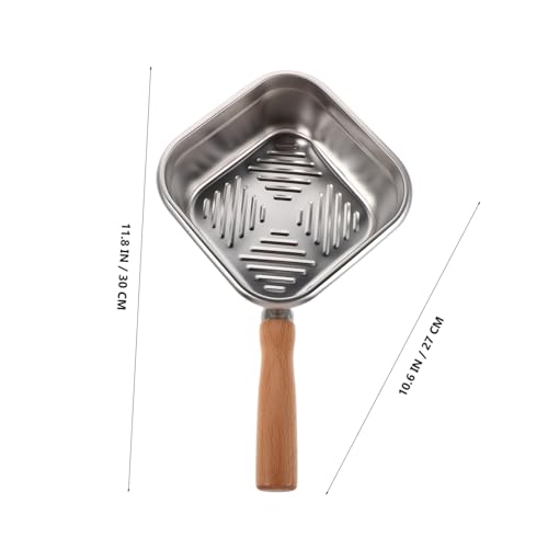 FIXOSHEE Tragbare Fritteuse Frittierpfanne Mit Korb Fritteuse Aus Edelstahl Fritteusanweiche Multifunktionaler Fritteuchsen Mit Korb Friteuse Für Zuhause Herdplatte Friteuse Silber Hölzern FIXOSHEE Tragbare Fritteuse Frittierpfanne Mit Korb Fritteuse Aus Edelstahl Fritteusanweiche Multifunktionaler Fritteuchsen Mit Korb Friteuse Für Zuhause Herdplatte Friteuse Silber Hölzern von FIXOSHEE