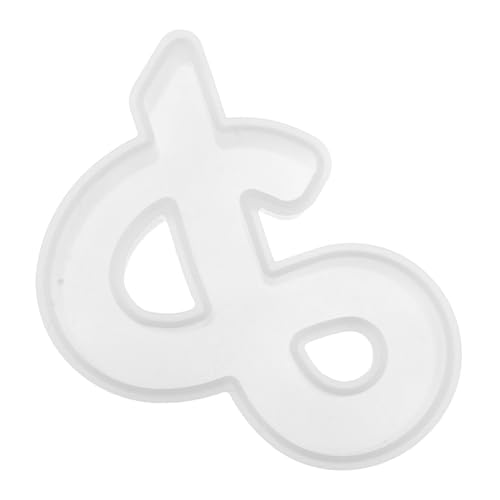 FIXOSHEE Transparente Epoxidharz Gießform mit Symbol und Zeichenmotiv Flexible Silikonform für DIY Schmuck und Dekoherstellung Wiederverwendbar Leicht zu Reinigen für Kreative von FIXOSHEE