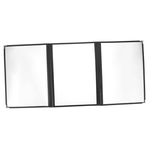 FIXOSHEE Transparente PVC Menümappe für Restaurant Lose Ordner Vielseitiger Schnellhefter für Speisekarten Rezeptaufbewahrung Dokumentenschutz von FIXOSHEE
