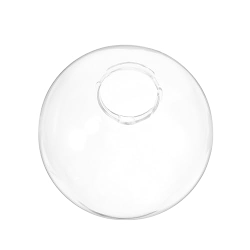 FIXOSHEE Transparenter Kugel lampenschirm aus Wetterfeste Außenleuchte Lampenabdeckung für Garten und Terrasse Schützender Lichtschutz für Warmes Sanftes Licht von FIXOSHEE