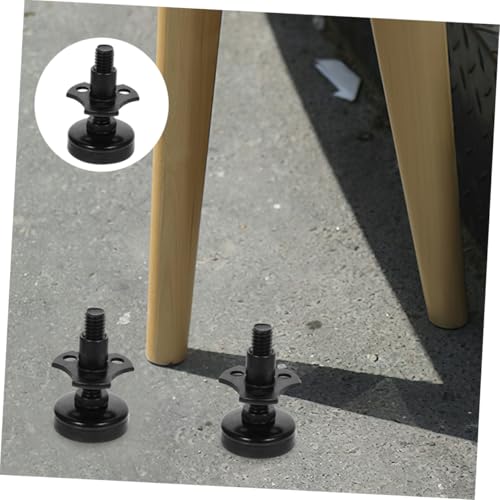 FIXOSHEE Verstellbare Möbel Nivellierfüße Höhenversteller mit Filzschutz für Tisch Sofa Schrank Schutz vor Kratzern Einfache Montage Stabilisierend und Höhenverstellbar von FIXOSHEE