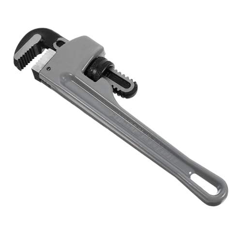 FIXOSHEE Verstellbarer Rohrzange Schwerer Aluminiumgriff Sanitär Werkzeug Wasserversorgung Rohrschlüssel für Profi und Heimwerker von FIXOSHEE