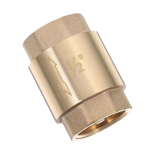 FIXOSHEE Vertikales Rückschlagventil aus Messing mit Verstärktem Aufbau Rückflussverhinderer Ventil für Gartenpumpe Wasserhahn Vielseitig Kompatibel für Wasserleitungen FIXOSHEE Vertikales Rückschlagventil aus Messing mit Verstärktem Aufbau Rückflussverhinderer Ventil für Gartenpumpe Wasserhahn Vielseitig Kompatibel für Wasserleitungen von FIXOSHEE