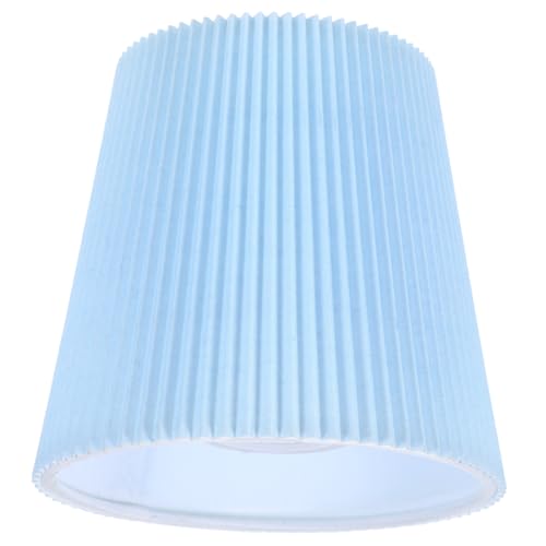 FIXOSHEE Vintage Blauer Stoff lampenschirm Tischlampe Wandlampe Ersatzschirm Sanftes Licht Einfache Montage Vielseitig für Innenbereich FIXOSHEE Vintage Blauer Stoff lampenschirm Tischlampe Wandlampe Ersatzschirm Sanftes Licht Einfache Montage Vielseitig für Innenbereich von FIXOSHEE