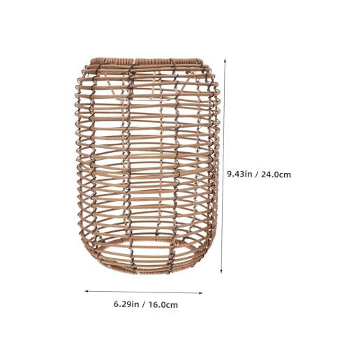 FIXOSHEE Vintage Boho Rattan Lampenschirm Retro Pendelleuchte Geflochtene Leuchte für Wohnzimmer Schlafzimmer Deckenlampe Hängelampe Beleuchtung FIXOSHEE Vintage Boho Rattan Lampenschirm Retro Pendelleuchte Geflochtene Leuchte für Wohnzimmer Schlafzimmer Deckenlampe Hängelampe Beleuchtung von FIXOSHEE