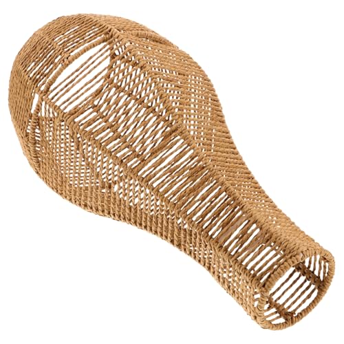 FIXOSHEE Vintage Deckenlampenschirm aus Gewebtem Material Rustikal und Langlebig Einfacher Aufbau für Hängelampe und Deckenleuchte Passender Lampenschirm für Bar Wohnzimmer und Esszimmer FIXOSHEE Vintage Deckenlampenschirm aus Gewebtem Material Rustikal und Langlebig Einfacher Aufbau für Hängelampe und Deckenleuchte Passender Lampenschirm für Bar Wohnzimmer und Esszimmer von FIXOSHEE