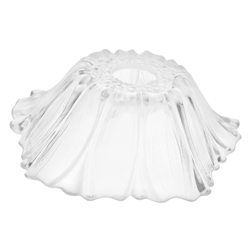 FIXOSHEE Vintage Glas Lampenschirm Kompatibel Klarer Leuchtenschirm für Pendelleuchten Einfach zu Reinigen Vielseitig für Schlafzimmer Wohnzimmer Bar und Arbeitszimmer Geeignet von FIXOSHEE