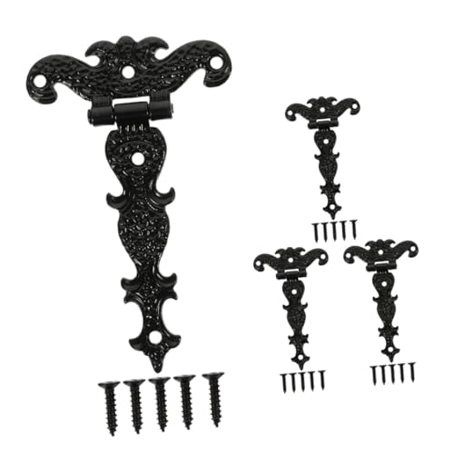 FIXOSHEE Vintage Scharniere für Kleine Holzboxen Teiliges aus Robustem Metall mit Antiker Oberfläche Stabil und Leicht zu Montieren für Schmuckkästchen und Truhen FIXOSHEE Vintage Scharniere für Kleine Holzboxen Teiliges aus Robustem Metall mit Antiker Oberfläche Stabil und Leicht zu Montieren für Schmuckkästchen und Truhen von FIXOSHEE