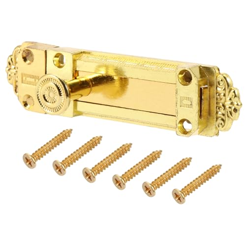 FIXOSHEE Vintage Türriegel aus Robustem Zinklegierungsschloss Ergonomischer Schiebebolzen für Sichere Verriegelung Langlebig und Einfach zu Montieren für Holz Bürotüren Kompakt FIXOSHEE Vintage Türriegel aus Robustem Zinklegierungsschloss Ergonomischer Schiebebolzen für Sichere Verriegelung Langlebig und Einfach zu Montieren für Holz Bürotüren Kompakt von FIXOSHEE