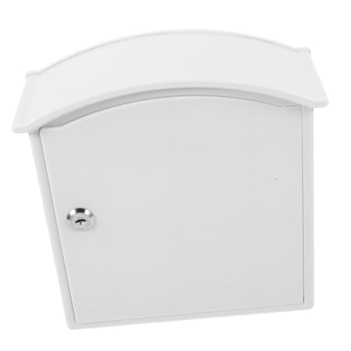 FIXOSHEE Wandmontierte Milchbox mit Schloss Langlebiger Kompakter Milchbehälter für Zuhause Platzsparend Sicherer Außenbehälter für Milch und Post Einfache Installation Vielseitig FIXOSHEE Wandmontierte Milchbox mit Schloss Langlebiger Kompakter Milchbehälter für Zuhause Platzsparend Sicherer Außenbehälter für Milch und Post Einfache Installation Vielseitig von FIXOSHEE