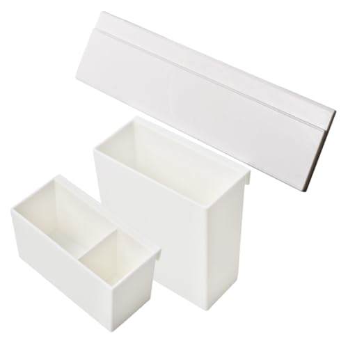 FIXOSHEE Wandmontierter Aufbewahrungsorganizer Teiliges Weiß mit Klebepad Vielseitige Hängende Aufbewahrungsbox für Kosmetik Büro Bad Kompakte Platzsparend FIXOSHEE Wandmontierter Aufbewahrungsorganizer Teiliges Weiß mit Klebepad Vielseitige Hängende Aufbewahrungsbox für Kosmetik Büro Bad Kompakte Platzsparend von FIXOSHEE