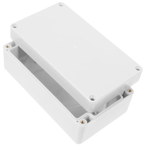 FIXOSHEE Wasserdichte Abs Kunststoff Abzweigdose Schutzgehäuse Outdoor Elektrische Verteilerdose Wetterfeste Projektbox für Kabelverbinder von FIXOSHEE