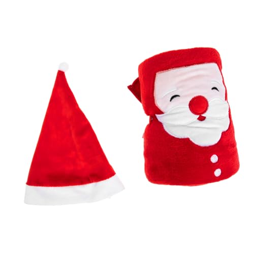 FIXOSHEE Weiche Flanell Weihnachtsmann Kuscheldecke Büro und Kinderdecke Wärmende Tagesdecke für Zuhause und Winter Strapazierfähige Geschenkidee ohne Ausbleichen oder Verformen FIXOSHEE Weiche Flanell Weihnachtsmann Kuscheldecke Büro und Kinderdecke Wärmende Tagesdecke für Zuhause und Winter Strapazierfähige Geschenkidee ohne Ausbleichen oder Verformen von FIXOSHEE