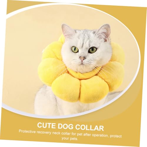 FIXOSHEE Weicher Langlebiger Haustier halskragen für Hunde und Verstellbarer Schutzkragen nach Operation zur Wundheilung Bequemes Hautfreundliches Leckschutz für Welpen und von FIXOSHEE