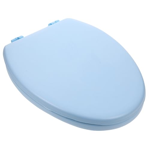 FIXOSHEE Weicher Verstärkter Wc Sitz für Badezimmer Gepolstert Elongated Toilettensitz Ersatz Abnehmbar für Einfache Reinigung Klassisches Design Kompatibel mit Standard Wcs von FIXOSHEE