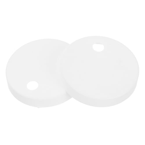 FIXOSHEE Weiße Kunststoff Wc Schrauben Abdeckkappen Toilettendeckel Schraubenabdeckung Einfache Montage Passend Elegante Toiletten Zubehör für Sauberes Baddesign FIXOSHEE Weiße Kunststoff Wc Schrauben Abdeckkappen Toilettendeckel Schraubenabdeckung Einfache Montage Passend Elegante Toiletten Zubehör für Sauberes Baddesign von FIXOSHEE