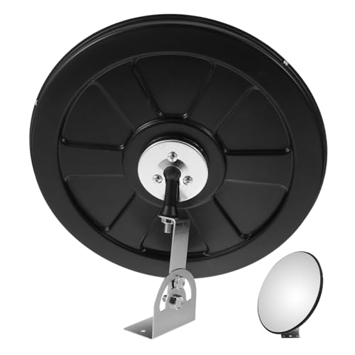 FIXOSHEE Weitwinkel verkehrsspiegel mit Halterung Sicherheits spiegel für Innen Außenbereiche Parkplatz und Straßen ecken Tote Winkel und Erhöht Sicht bei Einfahrten und Kreuzungen von FIXOSHEE