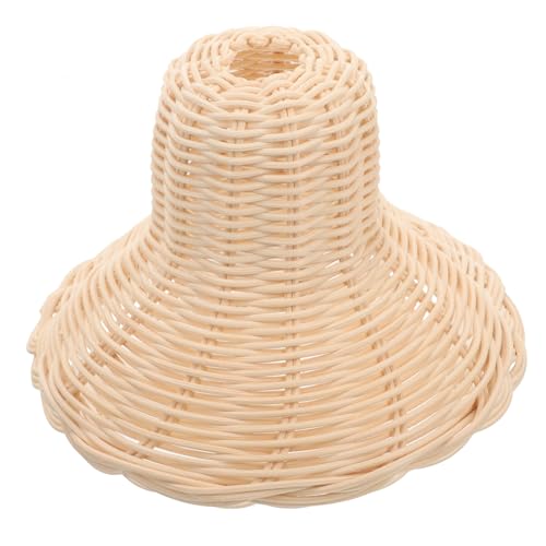 FIXOSHEE Woven Rattan Lampenschirm Hängelampe Dekorativer Lampenschirm aus Naturmaterial für Wohnzimmer Schlafzimmer Restaurant Hotel Rustikaler Pendelleuchten schirm FIXOSHEE Woven Rattan Lampenschirm Hängelampe Dekorativer Lampenschirm aus Naturmaterial für Wohnzimmer Schlafzimmer Restaurant Hotel Rustikaler Pendelleuchten schirm von FIXOSHEE