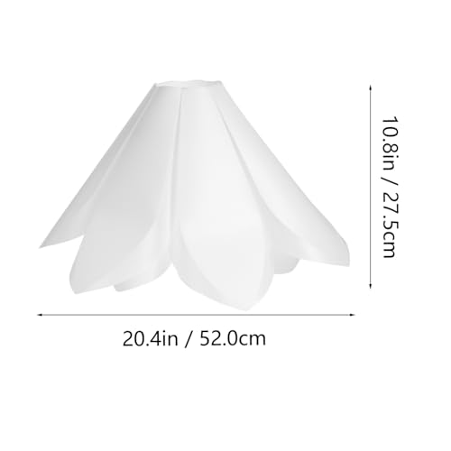 FIXOSHEE Wunderschöner Lampenschirm Lily Flower aus Hochwertigem PP Material Langlebig und Elegant Passend für Steh Deckenlampen Stilvolle Wohnraumdekoration im Modernen Design FIXOSHEE Wunderschöner Lampenschirm Lily Flower aus Hochwertigem PP Material Langlebig und Elegant Passend für Steh Deckenlampen Stilvolle Wohnraumdekoration im Modernen Design von FIXOSHEE