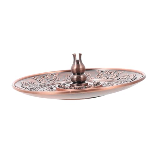 FIXOSHEE Zen Stil Räuchergefäß aus Legierung Lotusblumen Design Aromatherapie Räucherstäbchenhalter für Zuhause Büro Meditation Stressabbau und Entspannung Dekoratives Vintage FIXOSHEE Zen Stil Räuchergefäß aus Legierung Lotusblumen Design Aromatherapie Räucherstäbchenhalter für Zuhause Büro Meditation Stressabbau und Entspannung Dekoratives Vintage von FIXOSHEE