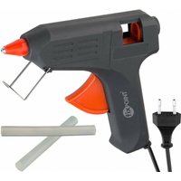 Hot glue gun for 11/12 mm sticks, 40 w, black - clean gluing for hobbyists and home use (59176) - Fixpoint von FIXPOINT