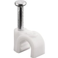 Kabelschelle 5 mm, weiß, Befestigung für Kabel mit Durchmesser bis 5 mm. Durchmesser 5 mm Kabelschelle 5 mm, weiß, Befestigung für Kabel mit Durchmesser bis 5 mm. Durchmesser 5 mm von FIXPOINT