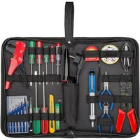Tool bag with soldering set - 20-piece tool set in practical storage bag (45243) - Fixpoint von FIXPOINT